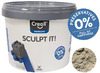 Boetseren - Creall -speelzand - Sculpt it -3500 gr