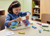 Handvaardigheid - spel - geo wasspeldenspel - Haba education