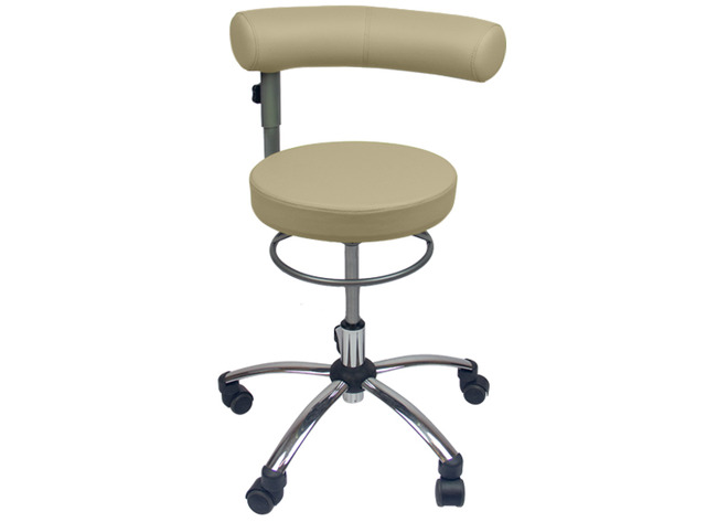 Hoog: 46-54 Cm.natural