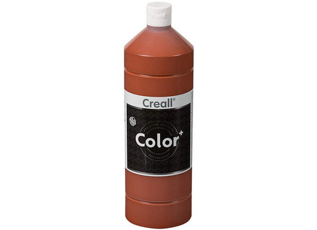 Verf - Plakkaatverf - Creall Color - 500 Ml - Bruin - Per Stuk