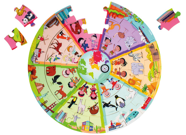 Wereldoriëntatie - Beleduc - Xxl Wereldpuzzel