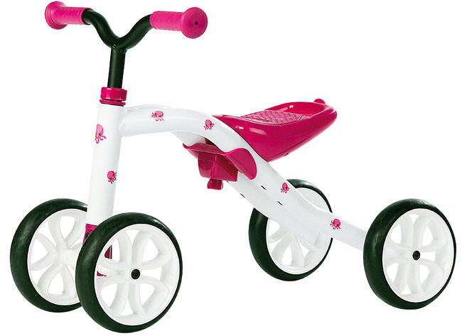 Fietsen - Loopfietsen - Chillafish Quadie - Roze - Per Stuk