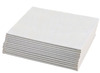 Canvas - schilderpaneel - 15 x 20,5 cm - wit - set van 12