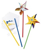 Knutselpapier - windmolens maken - set van 24