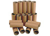 Rollen - karton - gerecycleerd - set van 24