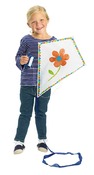 Knutselset - kite blanco set/12