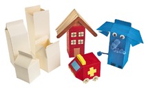 Doosjes - karton - wit - set van 24