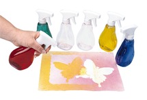 Spray - verstuiver - kunststof - 100 ml - set van 6