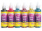 Lijm - Glitterlijm - 118 Ml - Confetti - Set Van 6