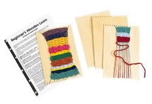 Weven - houten loomplankjes set/12