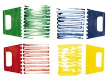 Verf-verfkrassers-set van 4