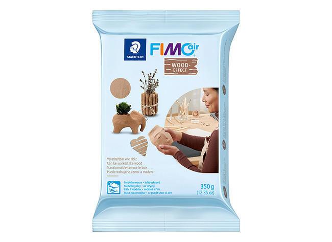 Boetseerklei - Staedtler Fimo Air - Boetseren - 375 G - Houtachtig - Per Stuk