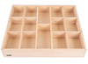 Sorteerbak - tickit Wooden Sorting Tray - 50 x 43,5 cm - hout - 14 vakken - loose parts - per stuk