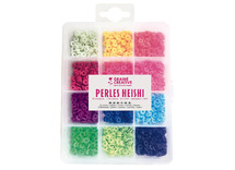 Parels - Heishi - 6 mm - fluokleuren - set van 1750 assorti
