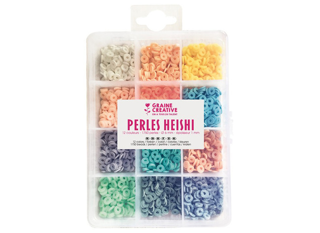 Parels - Heishi - 6 Mm - Pastelkleuren - Set Van 1750 Assorti