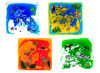 Bewegen - vloertegels - sensorisch - vierkant - dierenwereld - set van 4 assorti