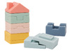 Stapelen - Miniland - zachte stapelblokken - tactiel - set van 10