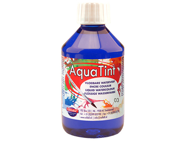 Verf - Waterverf - Aquatint - 250 Ml - Blauw - Per Stuk