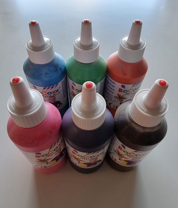 Verf-biocolor-complementaire Kleuren 6x250ml