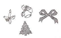 Stickers - Deco - Zelfklevend - Per 10Vel.
