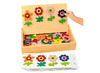 Denkspel - Gogo Toys - bloemen - bloementuin - kleur en vorm - magnetisch - per spel