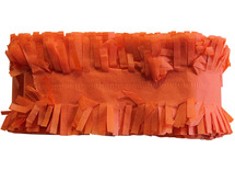 Knutselpapier - froezelpapier - 6 cm x 5 m - oranje - per stuk