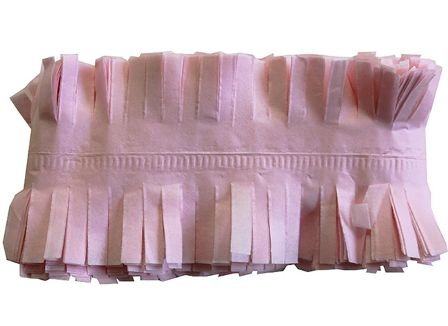 Knutselpapier - Froezelpapier - 6 Cm X 5 M - Roos - Per Stuk