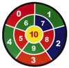 Spel - werpspel - tickit Target Maths Set - velcrodarts - per spel