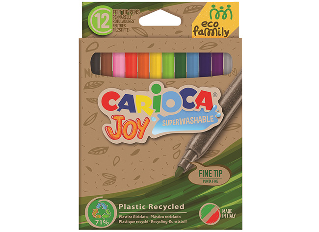 Stiften - Kleurstiften - Carioca - Joy - Set Van 12 Assorti
