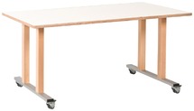 Hoogzit - extra tafel voor j-tafel 180 x 60 cm