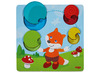 Puzzel - Haba - tactiele puzzel - vos - kleurherkenning