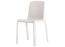 Stoel - Kunststof - Snow - blauw - per stuk