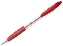 Pen - balpen - BIC Atlantis Classic - rood - set van 12