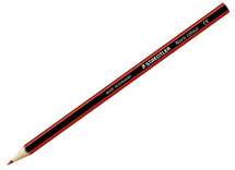 Potloden - kleurpotloden - Staedtler Noris Colour - zeshoekig - doos - rood - set van 12