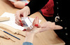 Protect kids stamp
