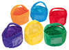 Kleur en vormsorteren - gekleurde sorteermandjes - set van 6