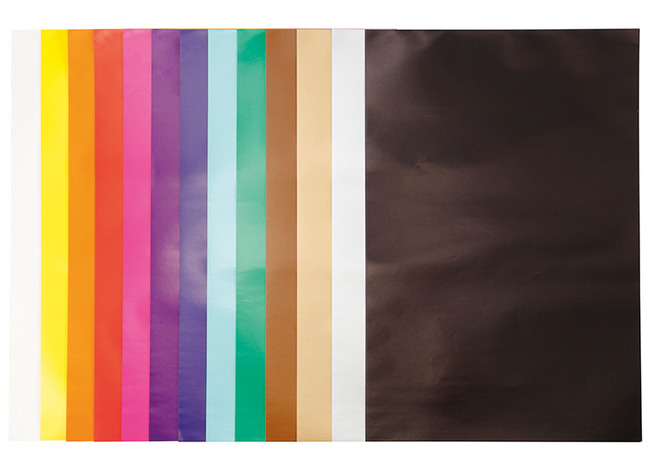 Knutselpapier - Glanspapier - Ongegomd - 32 X 48 Cm - Gekleurd - Set Van 100