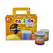 Verf - carioca - vingerverf - 6 x 80 ml
