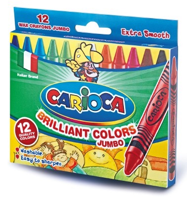 Waskrijtjes-jumbo-12st Carioca