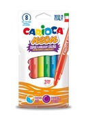 Kleurstiften - carioca neon 8st