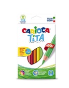 Kleurpotloden - carioca - maxi 12st