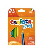 Potloden - carioca baby - driekantig - 10st