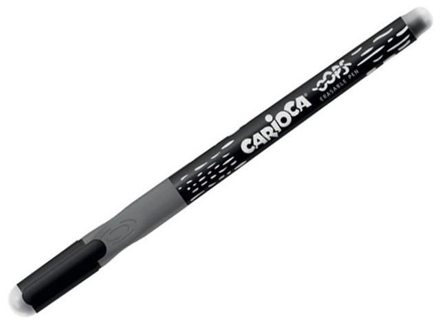 Schrijven - Uitwisbare Pen Oops - Zwart - P/12