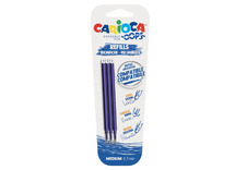 Schrijven - Uitwisbare Pen Oops - blauw - Navullingen P/3St