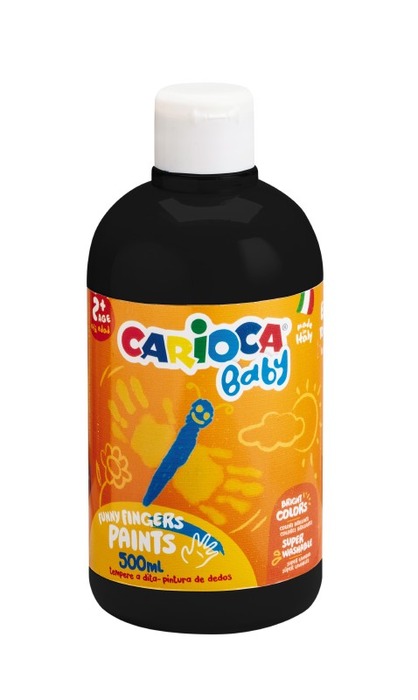 Carioca Baby - Vingerverf - Per/kleur - Zwart - Per Stuk
