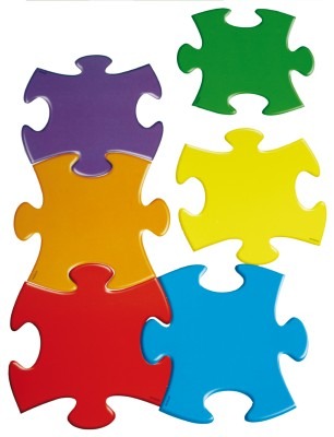 Karton - Aanduidkaarten - Puzzel - Per Stuk