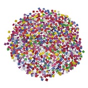 Kerst-karton-glitter mozaiek-10mm