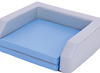 Rustbed - nino plooimatras - per stuk - verkrijgbaar in groen of blauw