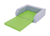 Rustbed - nino plooimatras - per stuk - verkrijgbaar in groen of blauw