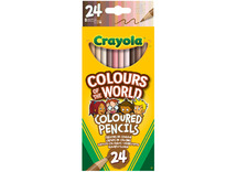 Potloden - Crayola - colours of the world - set van 24